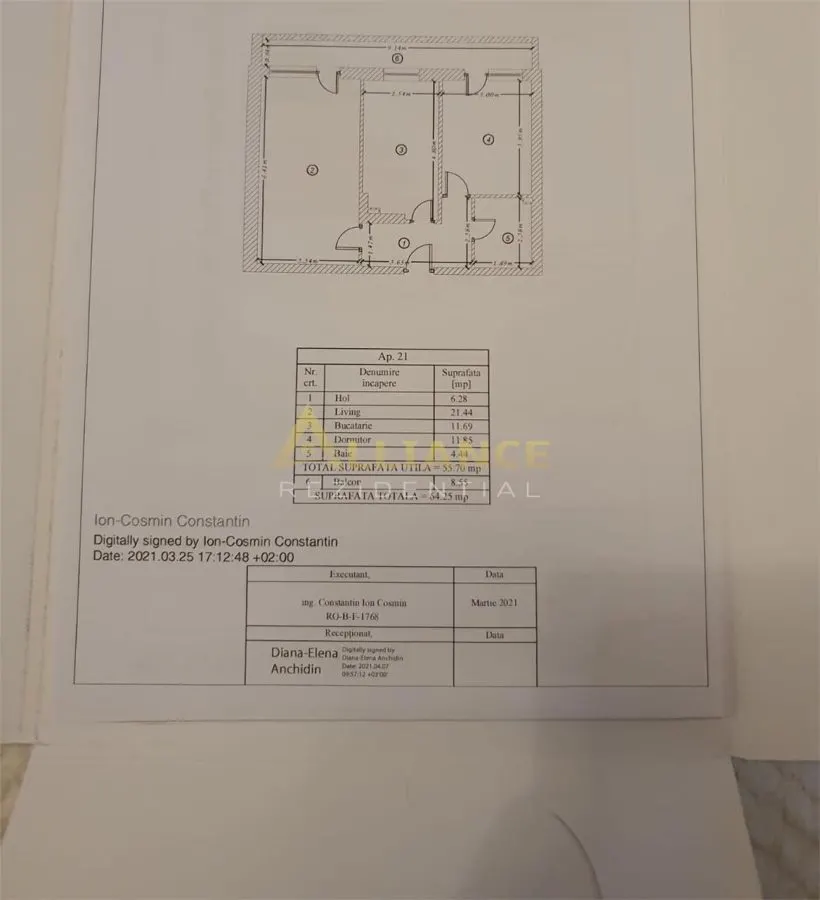 Vanzare apartament 2 cam. | Popesti Leordeni | 64 mp | mobilat utilat - foto 8