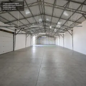 Spatiu industrial - doua hale in suprafata de 357  mp respectiv 475 mp si 5423 mp teren intravilan in Isalnita - foto 2