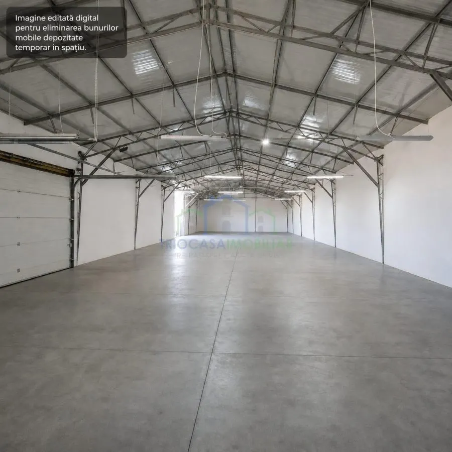 Spatiu industrial - doua hale in suprafata de 357  mp respectiv 475 mp si 5423 mp teren intravilan in Isalnita - foto 2