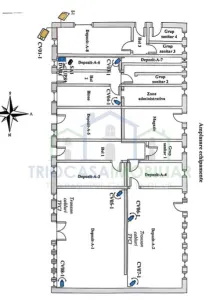 Spatiu industrial - doua hale in suprafata de 357  mp respectiv 475 mp si 5423 mp teren intravilan in Isalnita - foto 15