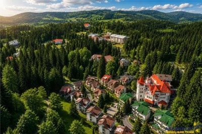 Colt de rai in Poiana Brasov: Rezidential/ Pensiune amenajata, gata de preluare - foto 10