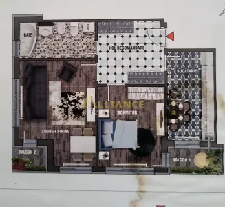 Soseaua Oltenitei Ap 2 camere mobilat utilat cu parcare - foto 17
