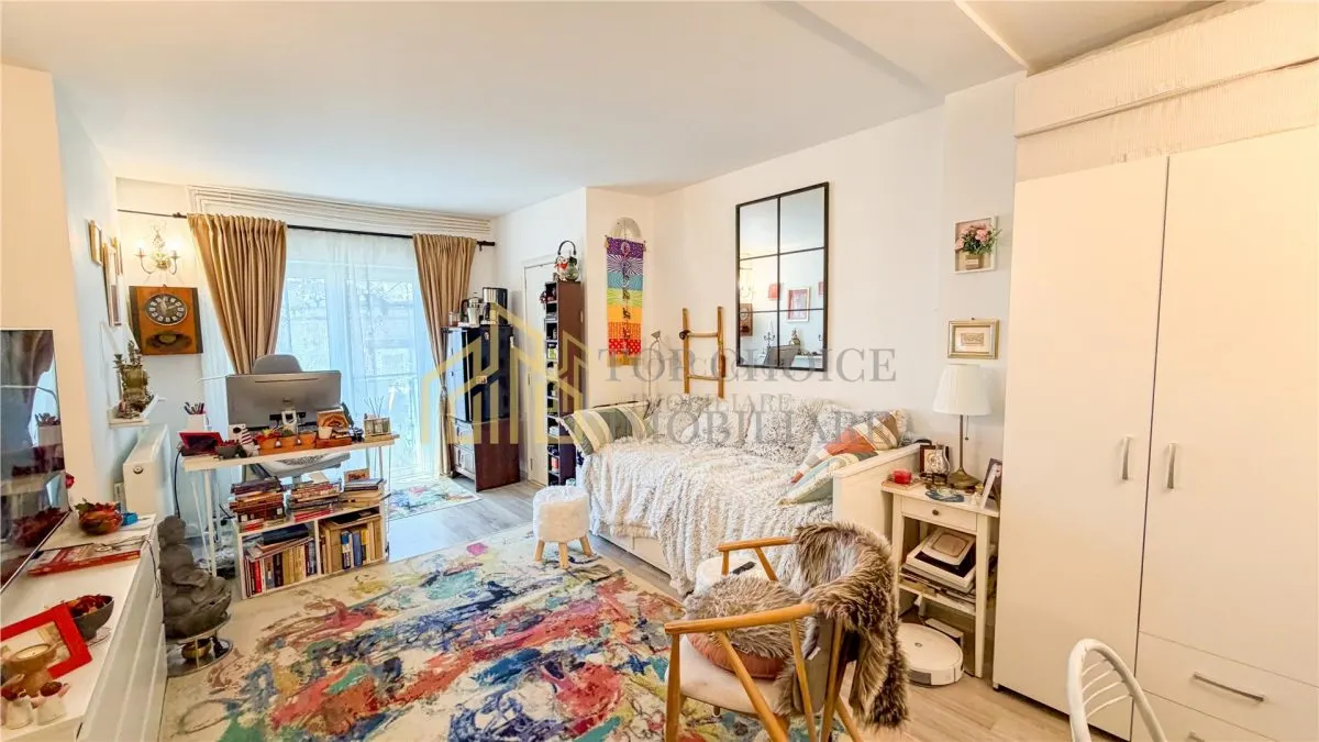 GARSONIERA DOMENII - RENOVATA, MOBILATA, CENTRALA PROPRIE - IDEAL AIRBNB, BiROU SAU LOCUINTA - foto 8