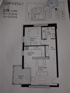 Apartament 2 camere | One Herastrau Plaza | Terasa + Parcare + Boxa - foto 8