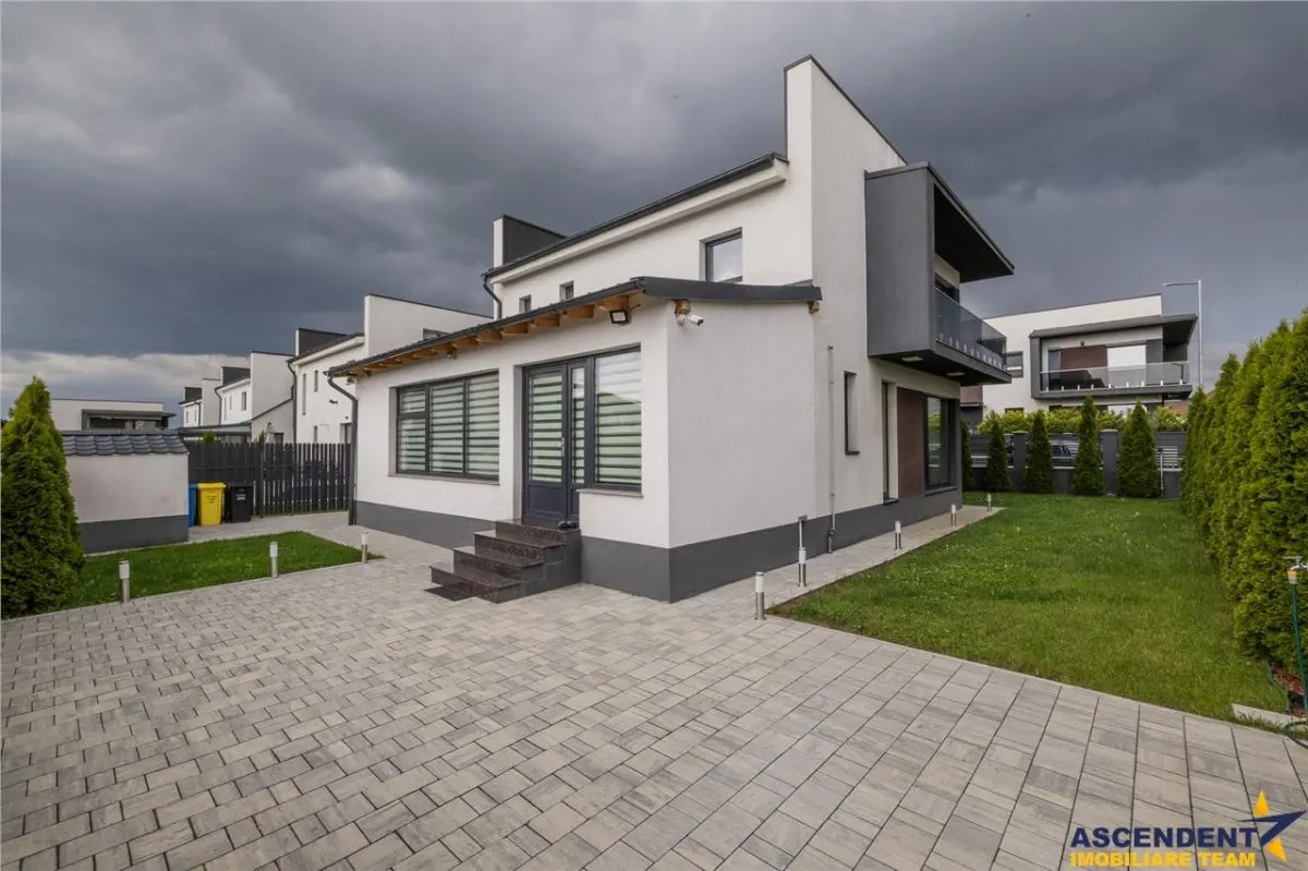 Casa Contemporana Premium, mobilata, utilata, accesorizata, Sanpetru, Brasov - foto 16
