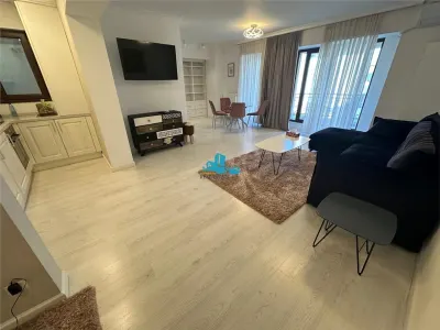 Inchiriere apartament 2 camere, 75mp, 2 bai, bloc 2015, parcare - Bucuresti