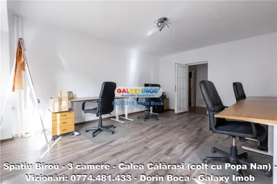 BIROU 3 Camere NEMOBILAT - CALEA CALARASI - Centrala proprie - foto 13