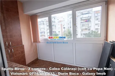 BIROU 3 Camere NEMOBILAT - CALEA CALARASI - Centrala proprie - foto 14