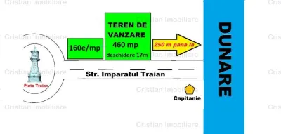 Teren Pozitie Excelenta! Faleza Dunarii! S.totala 460 mp - Braila