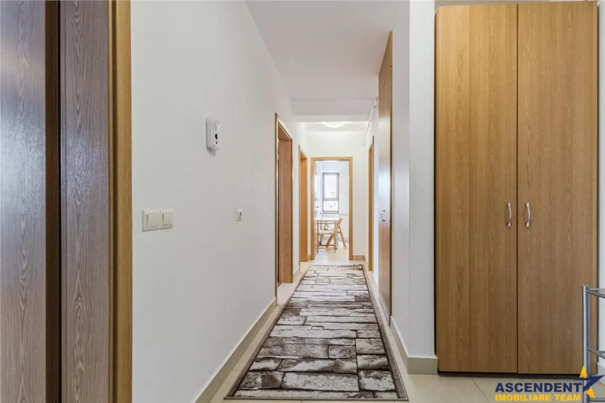 FILM!Apartament 3 camere,2 bai, decomandat,accesorizat,parcare privata,Tractorul- Brasov. - foto 4