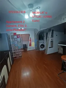 MOBILAT si UTILAT! Ap 2 camere, ETAJ 2, Balcon de 7m, Pret:6299 euro - Braila