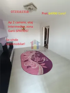 SPATIOS!  LIBER!! Ap 2 Camere, etaj Intermediar in bloc cu Lift-58 mp - Braila