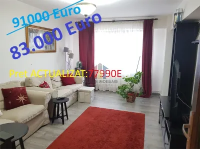 SUPER PRET! Mobilat - Utilat 3 camere, zona Bariera,etaj 6 - Braila