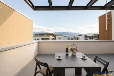 Apartament premium cu living spectaculos, semineu si terase generoase in Avantgarden Brasov - foto 3
