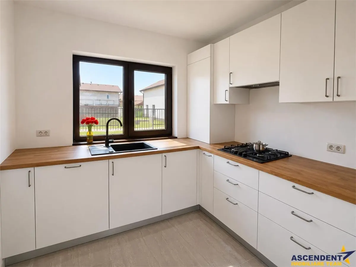 Pet friendly! Refugiu verde la 15 minute de Brasov, duplex luminos, curte proprie, Tarlungeni - foto 5