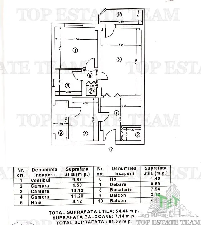 Apartament 2 camere, Calea 13 Septembrie. Etaj 5/8 | Bloc 1985 vis a vis Marriott - foto 7