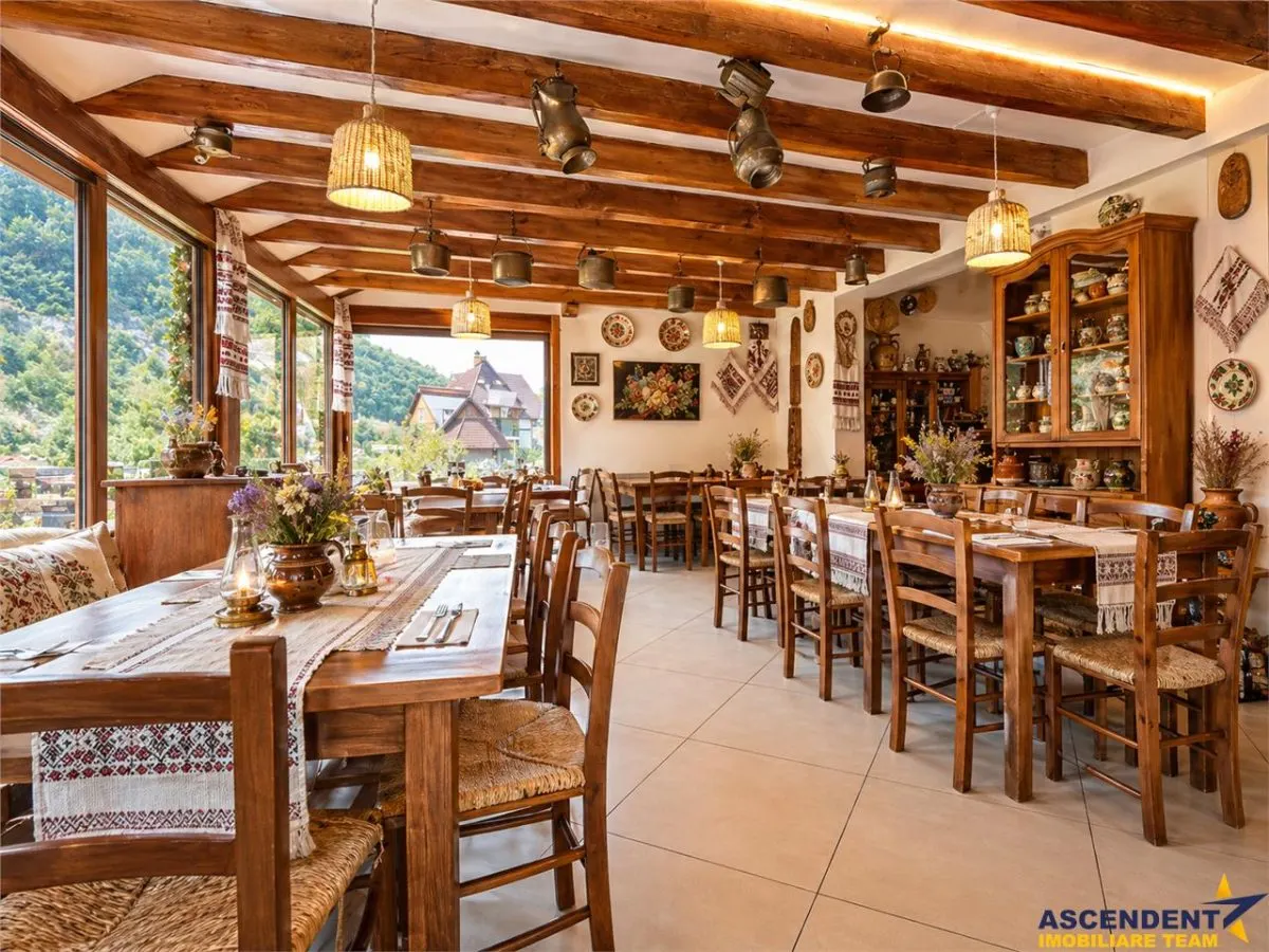 Langa Castelul Bran: Pensiune + restaurant + transfer afacere activa - foto 1