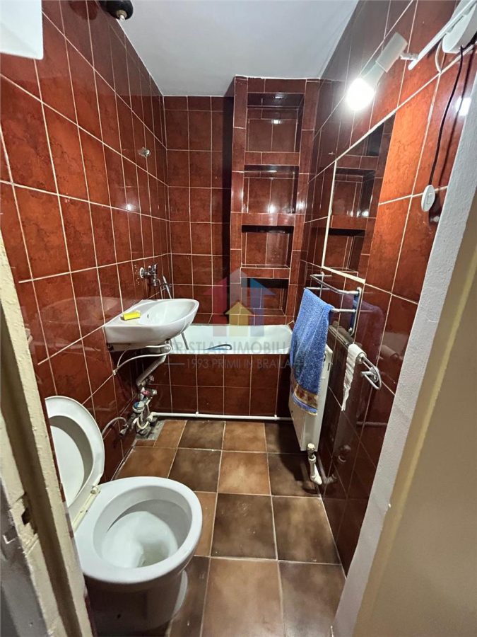 VEZI VIDEO! 2 camere 48 mp,  parter cu balcon 11 m, Viziru 1 - foto 8