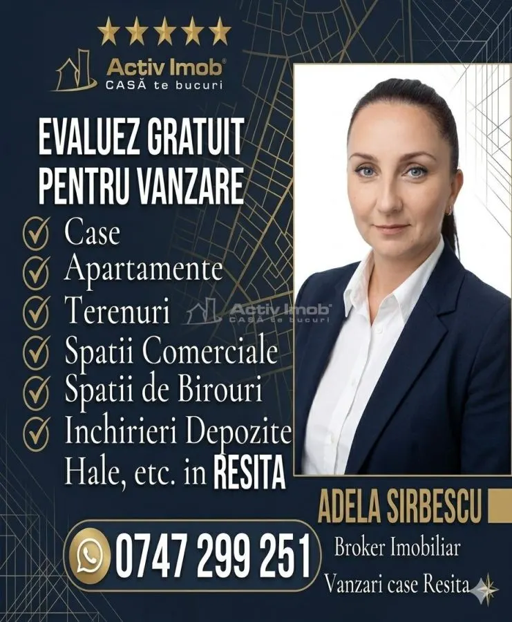 Resita Casa 5 Cam D-P-Etj.1 si Curte - foto 9