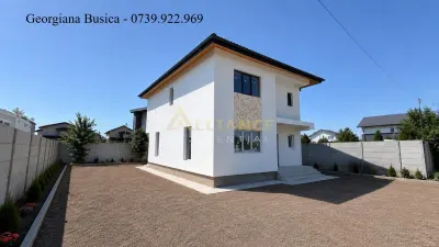 Casa individuala P+1E || 4 camere 3 bai || teren 344mp || - Berceni