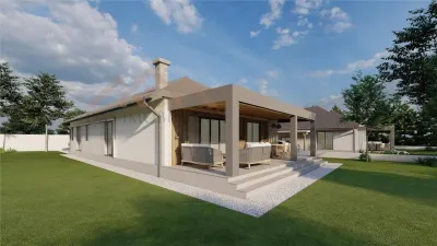 Casa la rosu, Satu Nou de Sus, 630 mp teren - foto 2