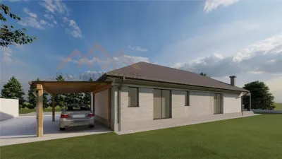 Casa la rosu, Satu Nou de Sus, 630 mp teren - foto 10