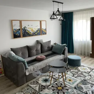 Ap 3 camere D, 2 băi, 76 mp, mobilat și utilat, Frumoasa - foto 3