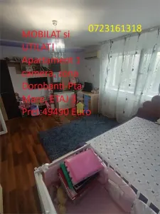 MOBILAT si UTILAT! Ap 1 Camera, ETAJ 3, zona Dorobanti-Pta Mare - Braila