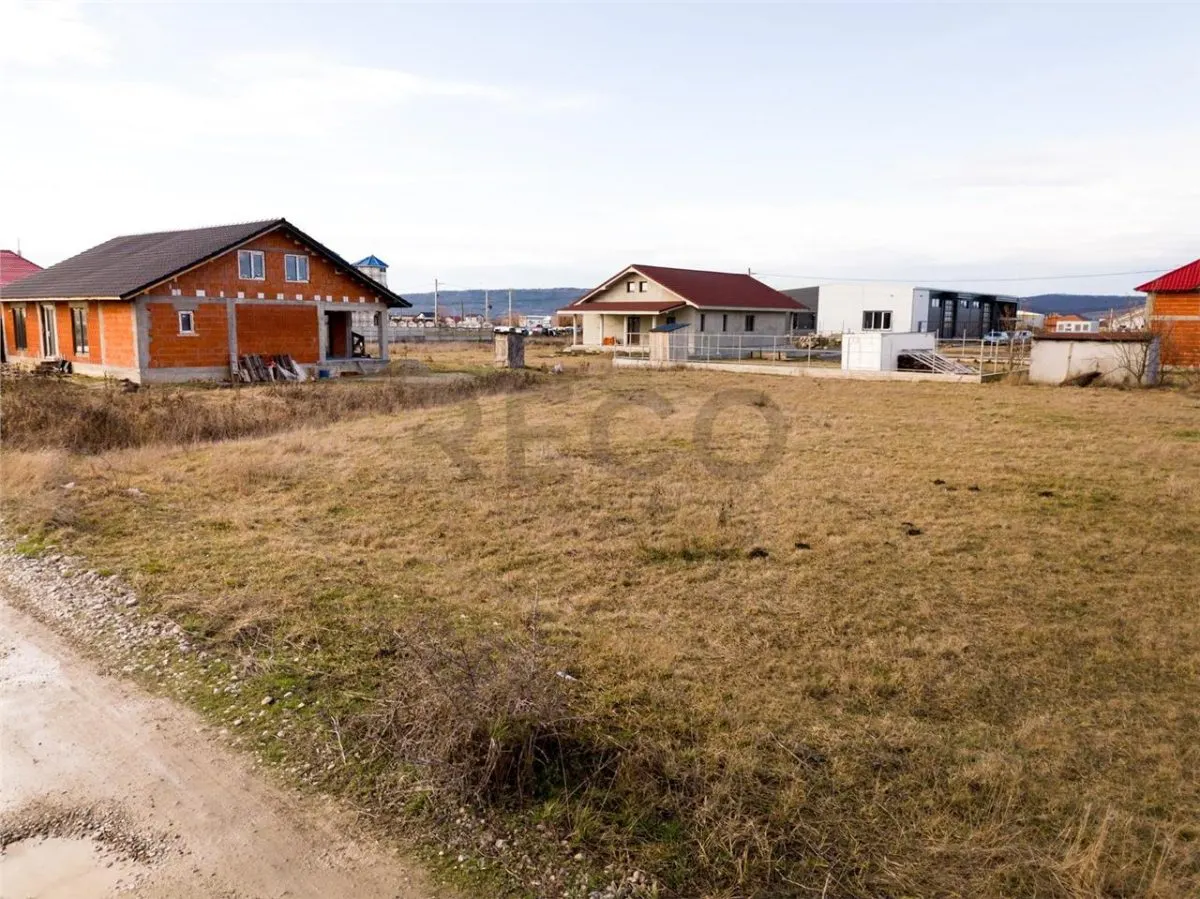 RECO Teren intravilan pentru loc de casa/hala industrala Osorhei - foto 2