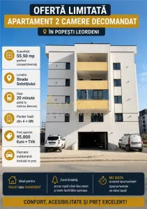 LAST MINUTE || Apartament 2 camere || La 20 min de Metrou Berceni || - Popesti-Leordeni