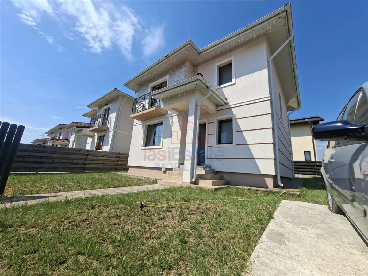 Casa cu 4 camere 2 bai mobilata și utilata zona Miroslava - foto 2