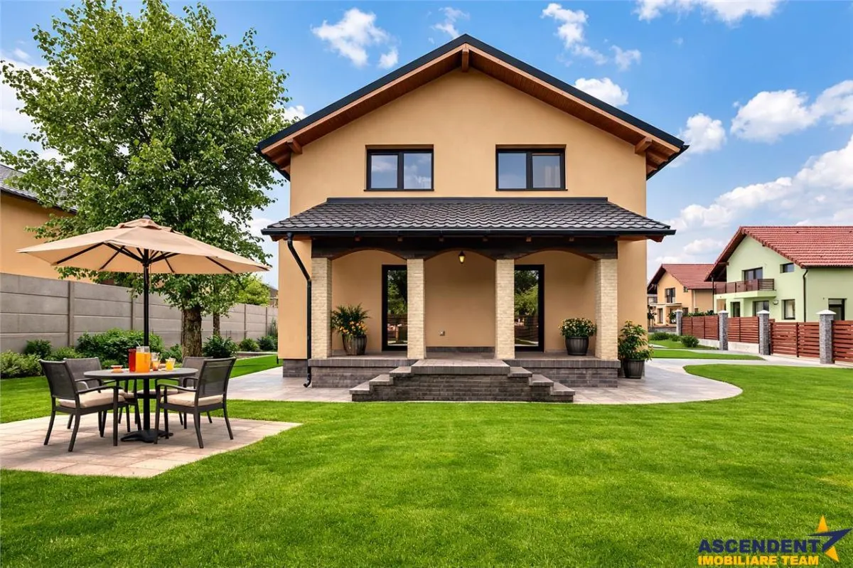 Vila noua in cartier rezidential, areal apreciabil, Halchiu, Brasov - foto 1