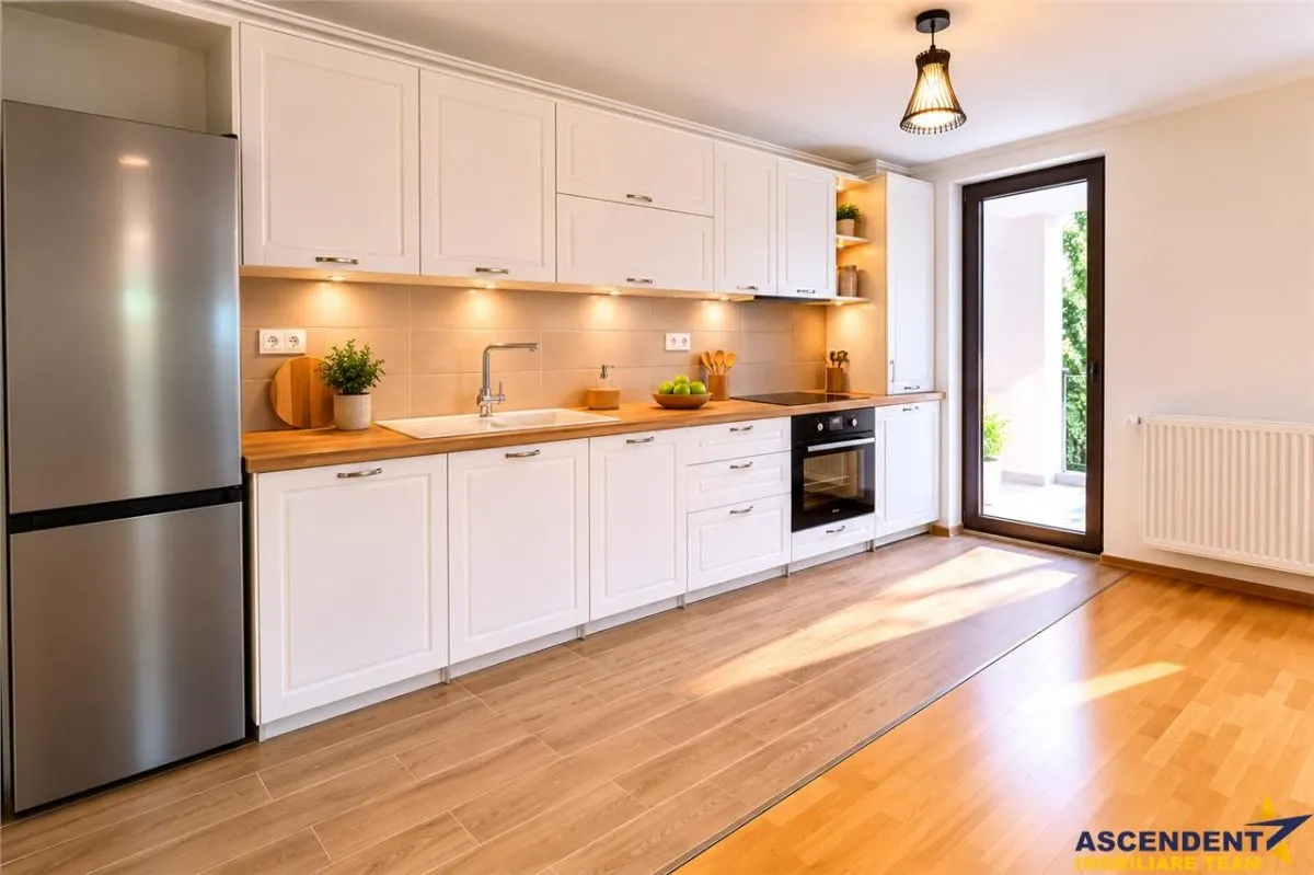 Micul Penthouse, terasa + gradina 50 mp, vedere spectaculoasa, Cetatea Brasov - foto 9