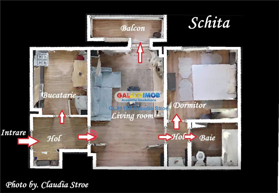 Vanzare apartament 2 camere BASARABIA 57 -DIHAM - foto 6